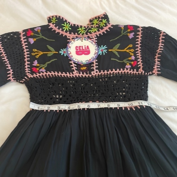 NWT CeliaB Scarlett Mixed Media Dress - Picture 9 of 12